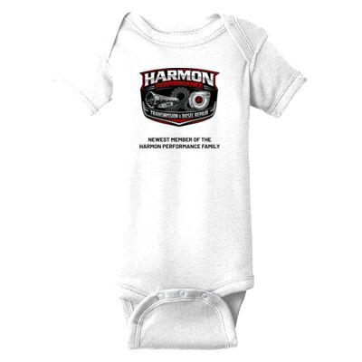 HPT - Infant Short Sleeve Baby Rib Bodysuit Thumbnail