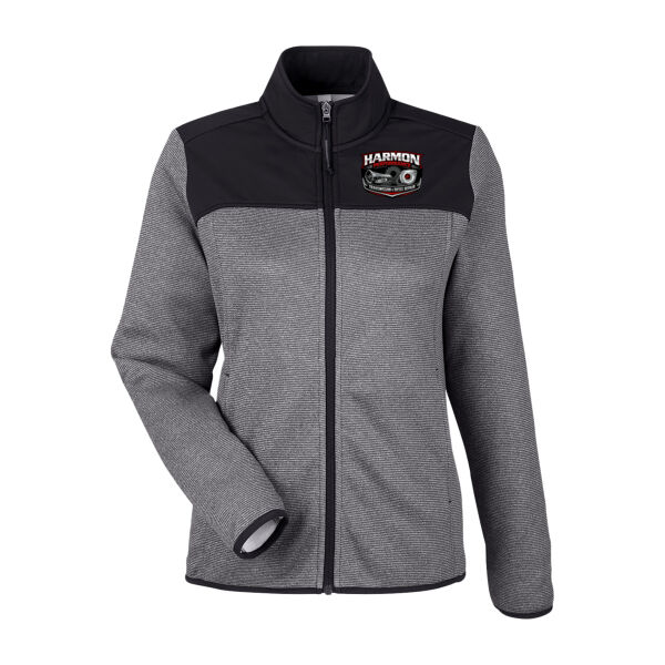 HPT - Women's Venture Heathered Stripe Hybrid Jacket Thumbnail