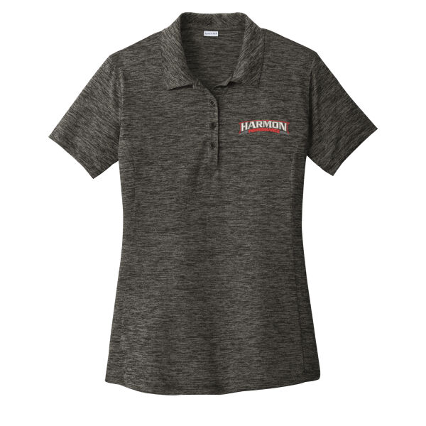 HPT - EMB - Women's Electric Heather Polo Thumbnail