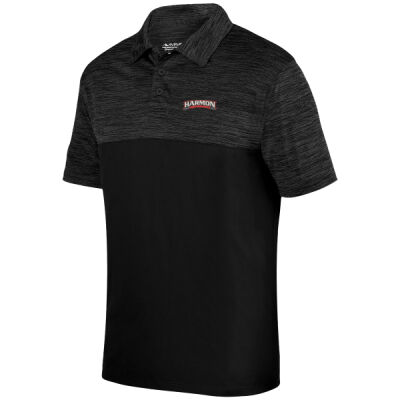 HPT - EMB - Unisex Shadow Tonal Heather Polo Thumbnail