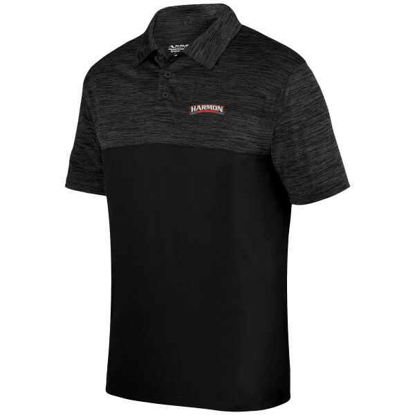 HPT - EMB - Unisex Shadow Tonal Heather Polo Thumbnail