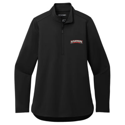HPT - EMB - Women's Double Knit 1/4 Zip Thumbnail