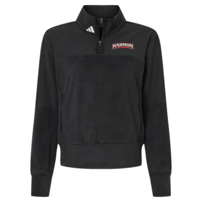 HPT - EMB - Women's Fleece Quarter-Zip Pullover Thumbnail