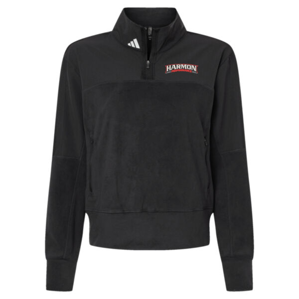 HPT - EMB - Women's Fleece Quarter-Zip Pullover Thumbnail