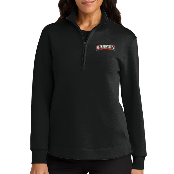 HPT - EMB - Women's Wearever Signature 1/4 Zip Thumbnail