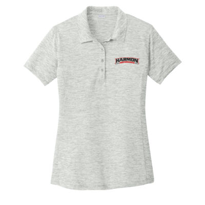 HPT - EMB - Women's Electric Heather Polo Thumbnail