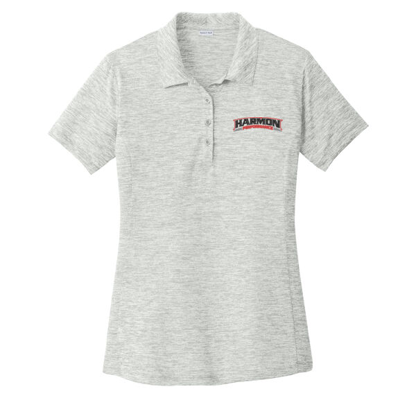 HPT - EMB - Women's Electric Heather Polo Thumbnail